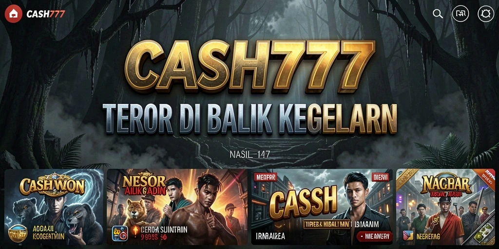 Tampilan gameplay menyeramkan di <strong>CASH777</strong> yang membuat jantung berdegup kencang.