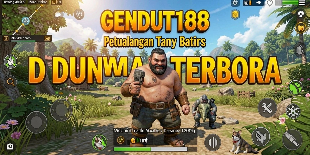 GENDUT188 menampilkan gameplay menakjubkan di dunia terbuka yang luas.