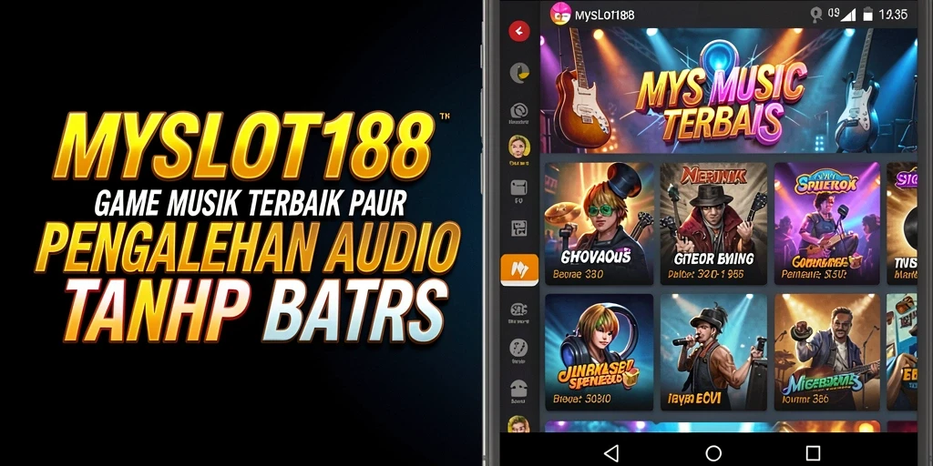 Tampilan gameplay MYSLOT188 menghadirkan pengalaman musik interaktif.
