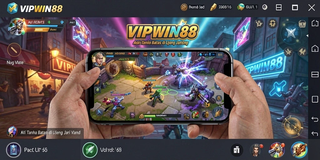 Tampilkan aksi mendebarkan dalam permainan VIPWIN88.